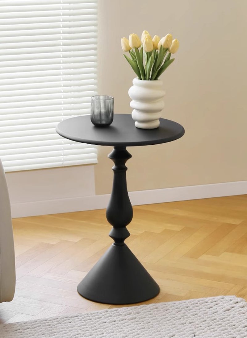 Sharpdo - Ins Style Sofa Side Table Coffee Table, Mini Small Round Table Removable 28*40*58CM - Image 1