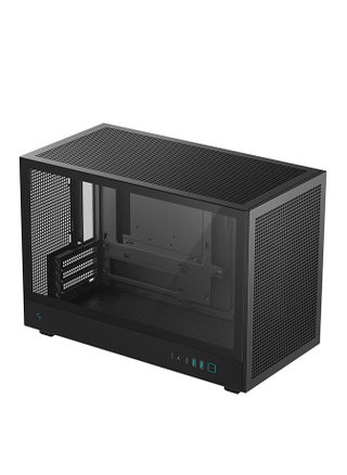 هيكل CH260 صغير الحجم Micro-ATX، مصنوع من الزجاج المقسّى، مع تدفق هواء عالي، يدعم Mini-ITX وMicro-ATX، مع مبرد وحدة المعالجة المركزية حتى 174 مم، ووحدة معالجة الرسومات حتى 388 مم، ومنفذ USB 3.0 أمامي وUSB-C، ودعم مراوح ومبردات متعددة، لون أسود | R-CH260-BKNGM0-G-1 - pzsku/Z0626C8B7294049D70D8CZ/45/1748702641/dbf7c902-7931-4f76-a20f-b54b7b2f6176