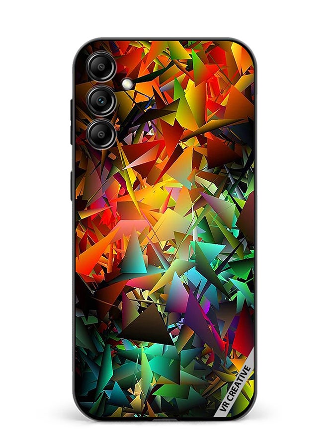 VR CREATIVE Protective Case Cover For Samsung Galaxy A15 5G/A15 Abstract Design Multicolour - Image 1