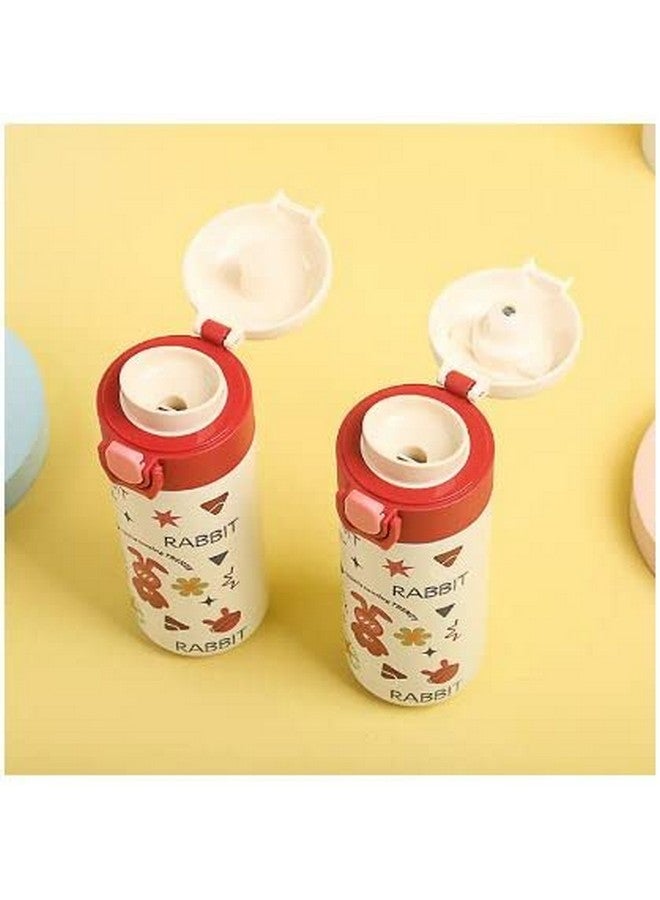 JUGTE Kids Water Bottle Stainless Steel Thermosteel Kids Water Bottle for Girls Boys Insulated School Water Bottle for Kids 480ML(Black) - Image 3