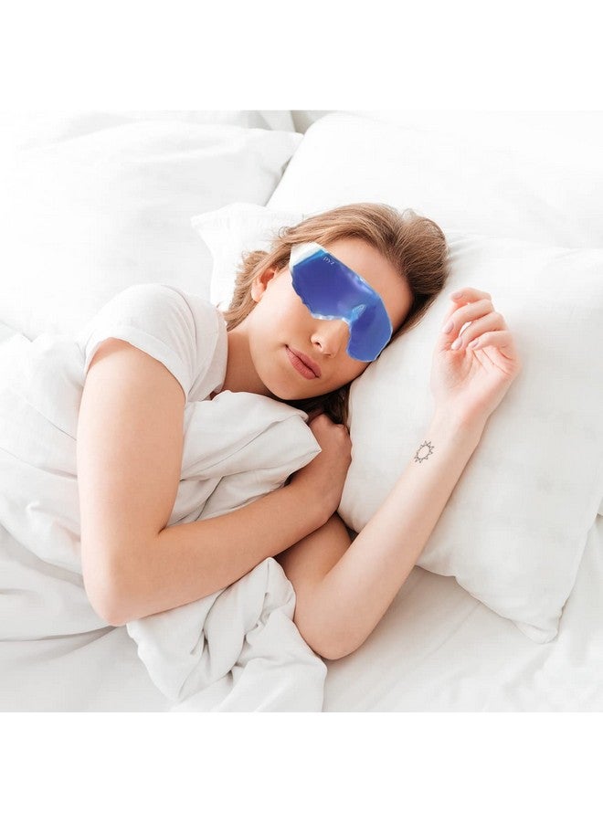 Epyz Relaxing Gel Eye Mask | Cooling Relaxation For Tired Eyes (Pack Of 2 Blue) - Image 5