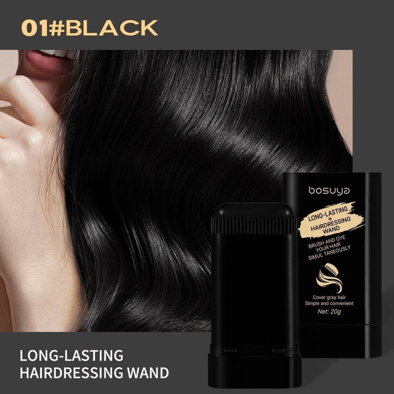 Hair Styling Stick for Quick Gray Coverage & Long-Lasting Hold - Unisex Daily Use - Image 2