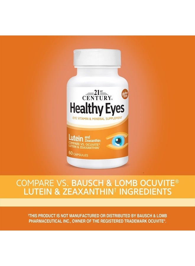 21st Century Healthy Eyes Lutein and Zeaxanthin Capsules, 60 Count (27454) - Image 2