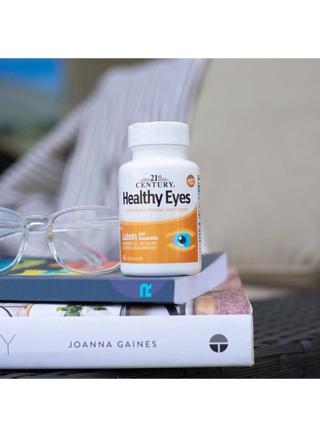 21st Century Healthy Eyes Lutein and Zeaxanthin Capsules, 60 Count (27454) - Image 5