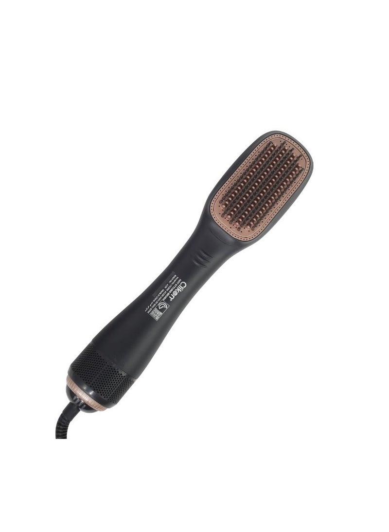 Clikon Professional Hair Styling Brush 1200W – Electric Hair Brush for Everyday Hair Styling, Smoothing & Grooming – Wide Brush Head with Multiple Bristles – CK3316 – Black - Image 2