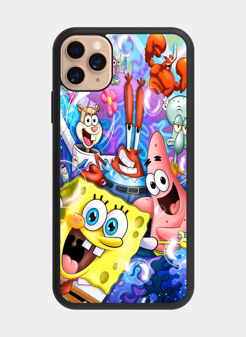 PXLAAT iPhone 11 Pro case cover SpongeBob and Patrick Star - Image 1