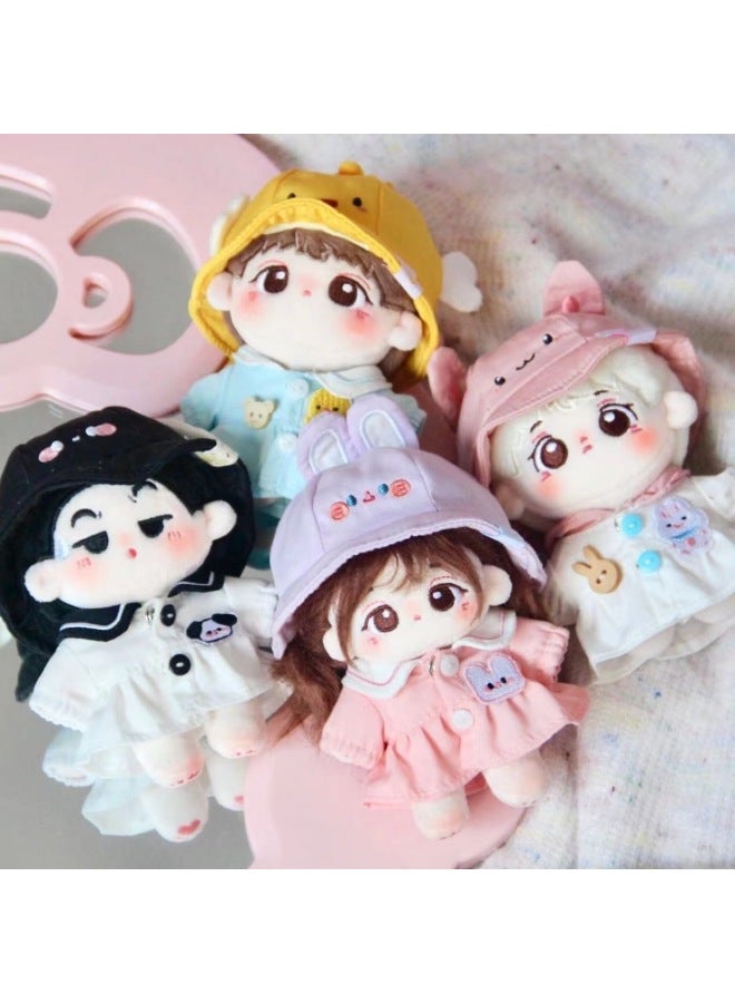 Animal Cute Spring Kindergarten Series Skirt Hat For Single Sale Cotton Doll Skirt-Color:All In (four Hats)