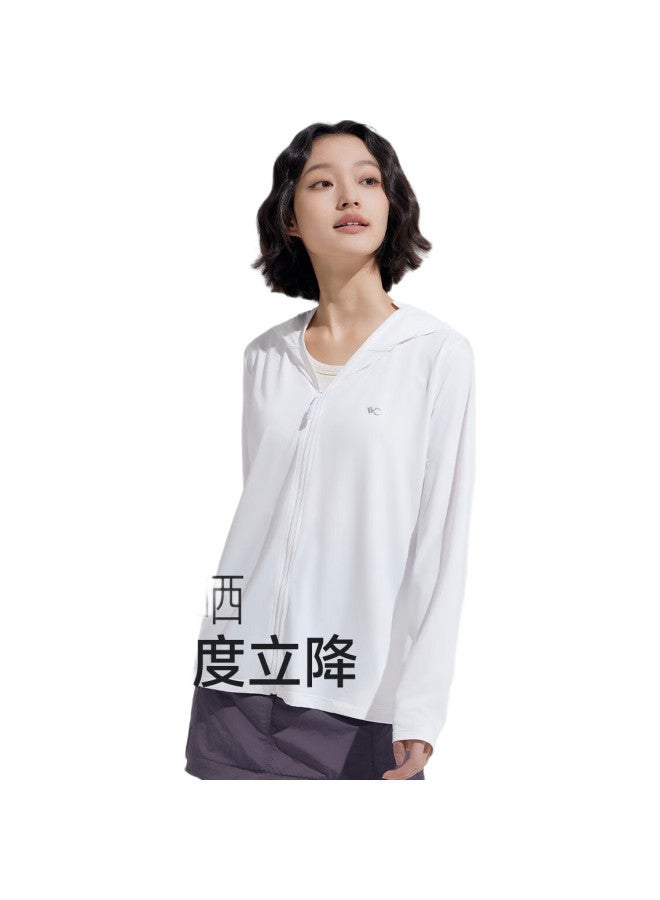 Vvc Chengyi Same Style Sun Protection Clothing For Women, Ice Silk Cool-feeling Breathable Uv-resistant Shawl, Urban Light Outdoor Short Jacket - Image 1