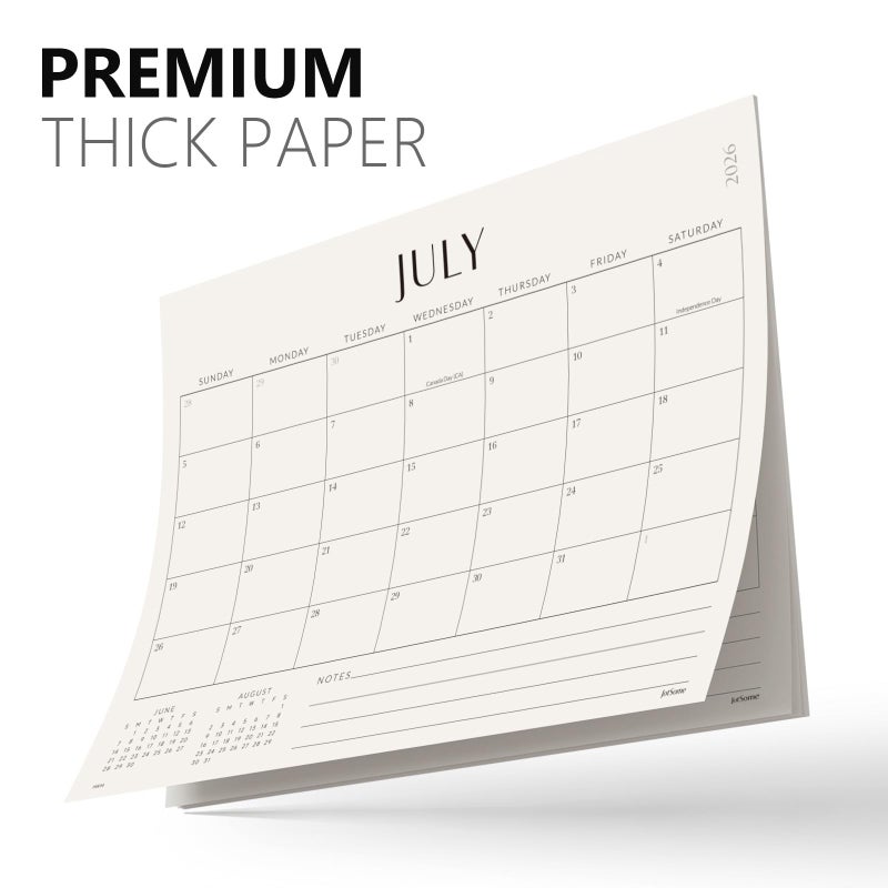 Jotsome Magnetic Calendar for Refrigerator 2026-2027, Monthly Fridge Calendar From Now to June 2027 14x10.5 inch, Easy Planning, Gift for the Holidays (Horizontal) - Image 4