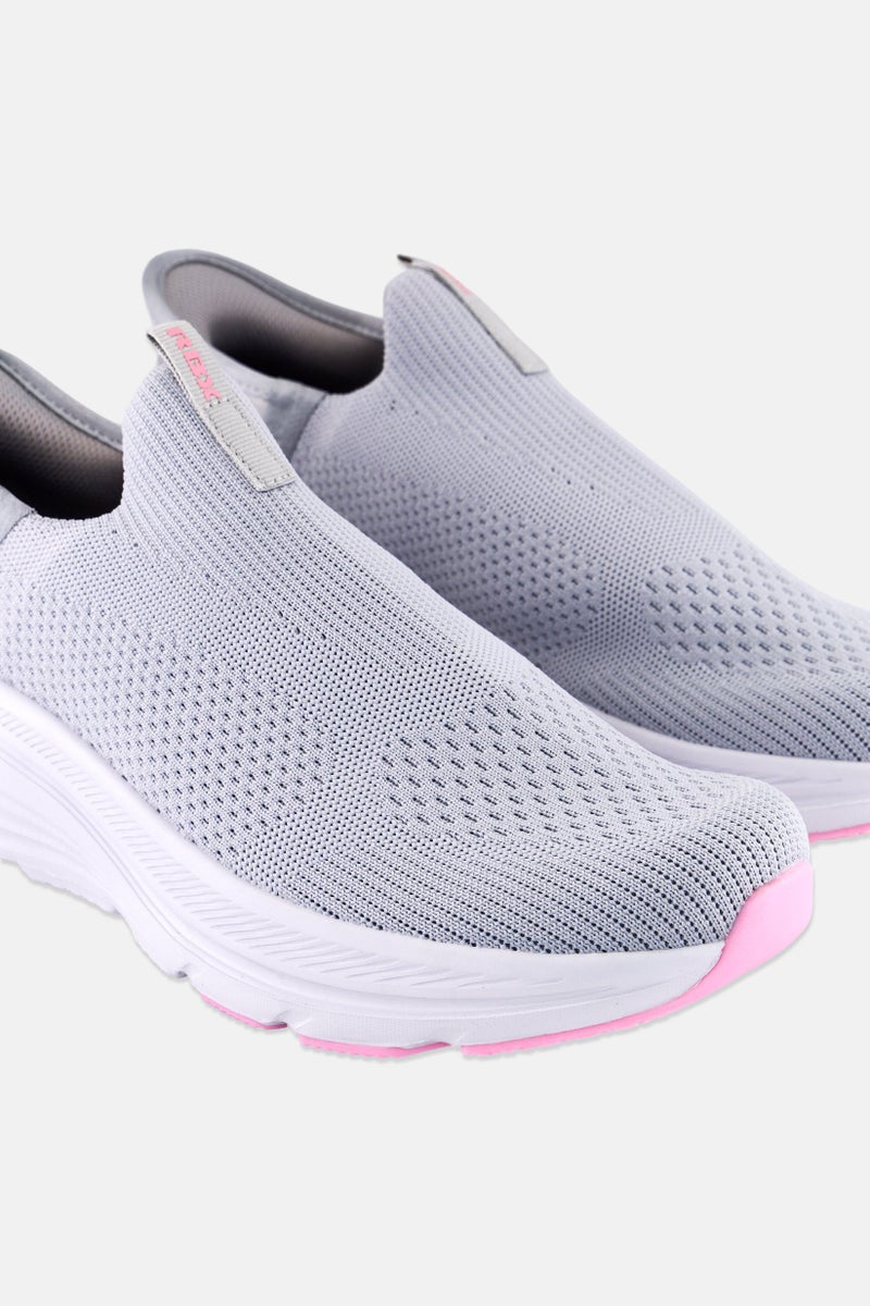 RBX Women Slip On Hiking Shoes, Light Grey  - Image 3
