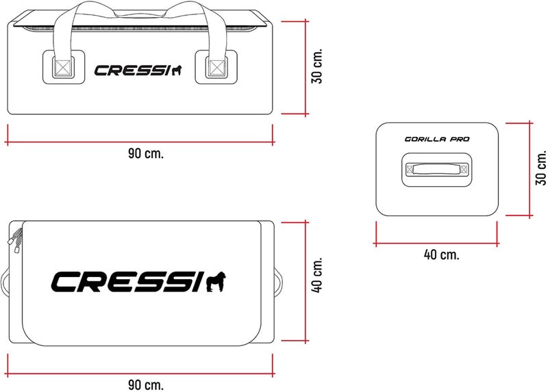 Cressi Gorilla Pro, Black - Image 3