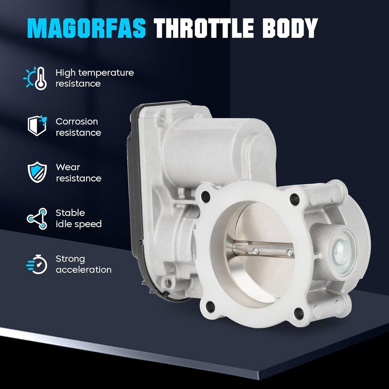 Magorfas جسم الخانق الإلكتروني لسيارات فورد إيسكيب، فيusion، رينجر، سي-ماكس، ترانزيت كونكت، لينكولن MKZ، ميلان - Image 2