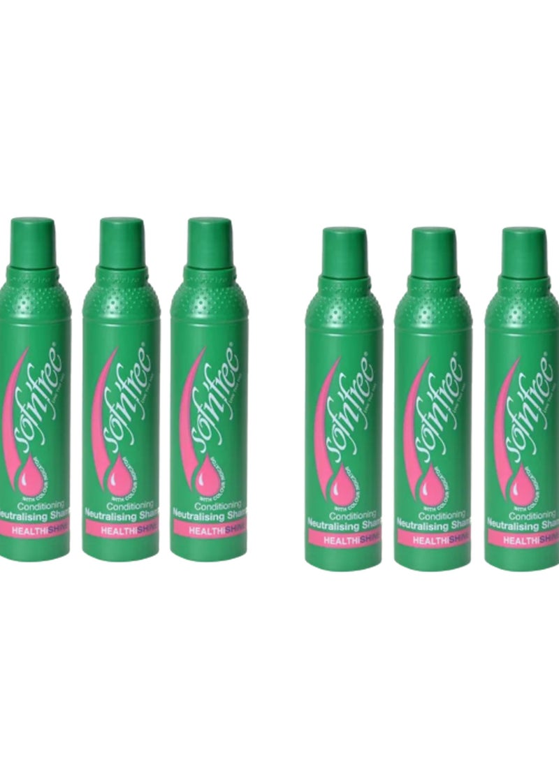 Sofn'free 6 Pieces Sofenfree Conditioning Neutralising Shampoo 250ml - Image 1