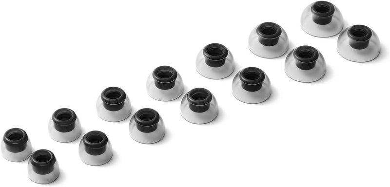 AZLA SednaEarfit Crystal for TWS (Size M/ML/L) 3Pairs - Replacement Earbud Tips - Eartips for Noise Cancelling Headphones - for Galaxy Buds 2 Pro/Airpods Pro/Beats Power Beats Pro/Skullcandy - Image 2