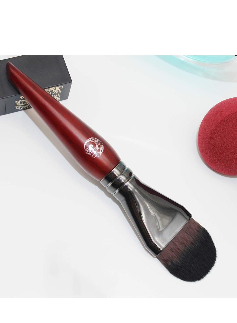 Energy ENERGY Foundation Brush for Liquid Makeup Concealer Brush DIY Facial Mask Brush Premium Soft Bristles Brush Contour Face Brush for Blending Liquid, Cream,Facial Mask, Eye Mask Cosmetic Makeup Tool - Image 2