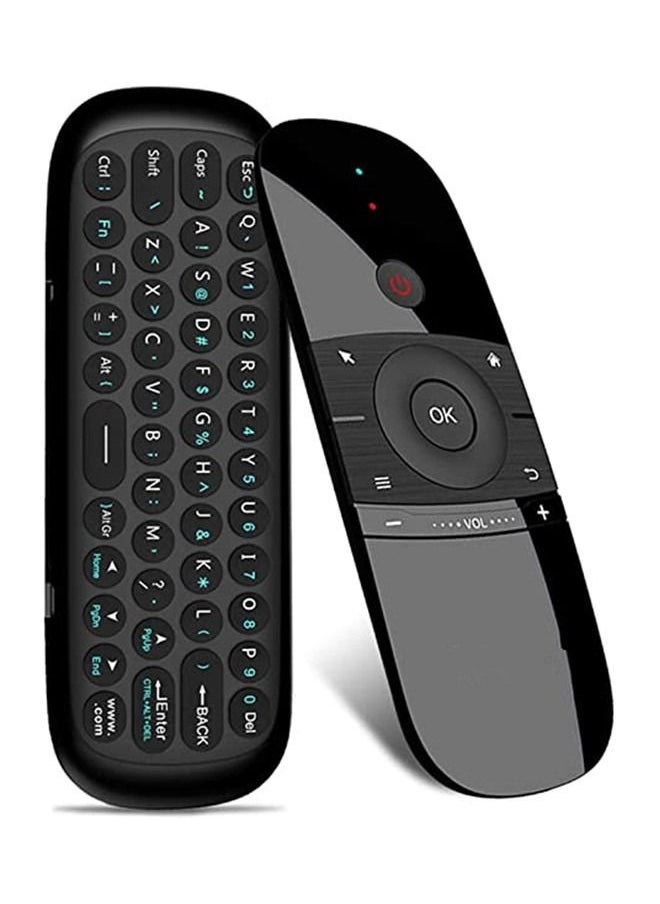 Generic - W1 Remote 2.4G Wireless Keyboard Multifunctional Remote Control for Nvidia Shield/Android TV Box/PC/Projector/HTPC/All-in-one PC - Image 1