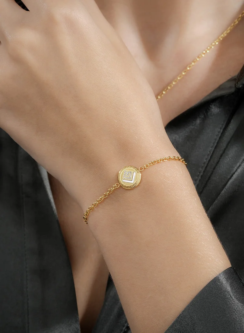 Guy Laroche Diane Gold Plated Bracelet for Women