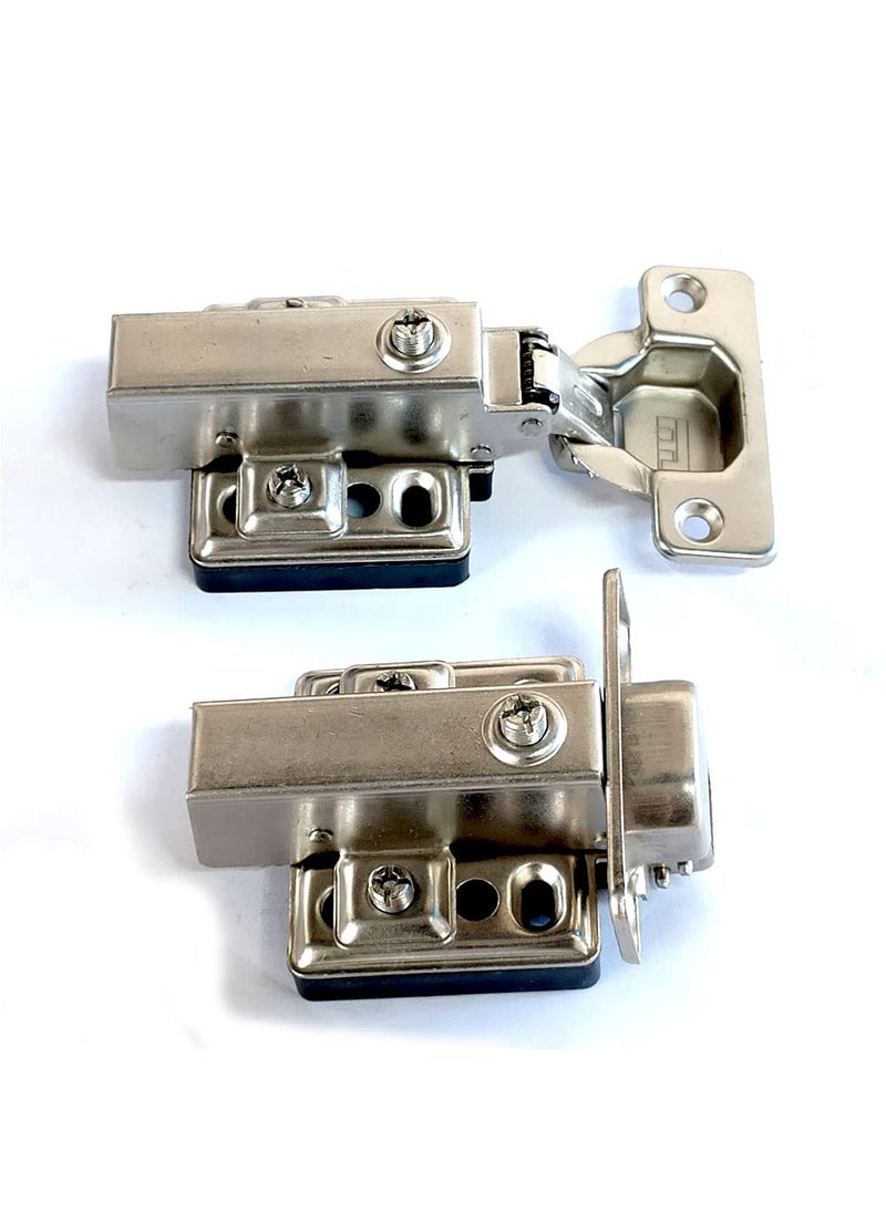 BTL BTL Auto Hydraulic Hinge Heavy Hydraulic Slideon Two Way Hinge Soft Close Half Overlay 8 Crank 60 Hours Salt 50000 Cycle Tested Pack of 1 Pair BAHHHS8  - Image 3