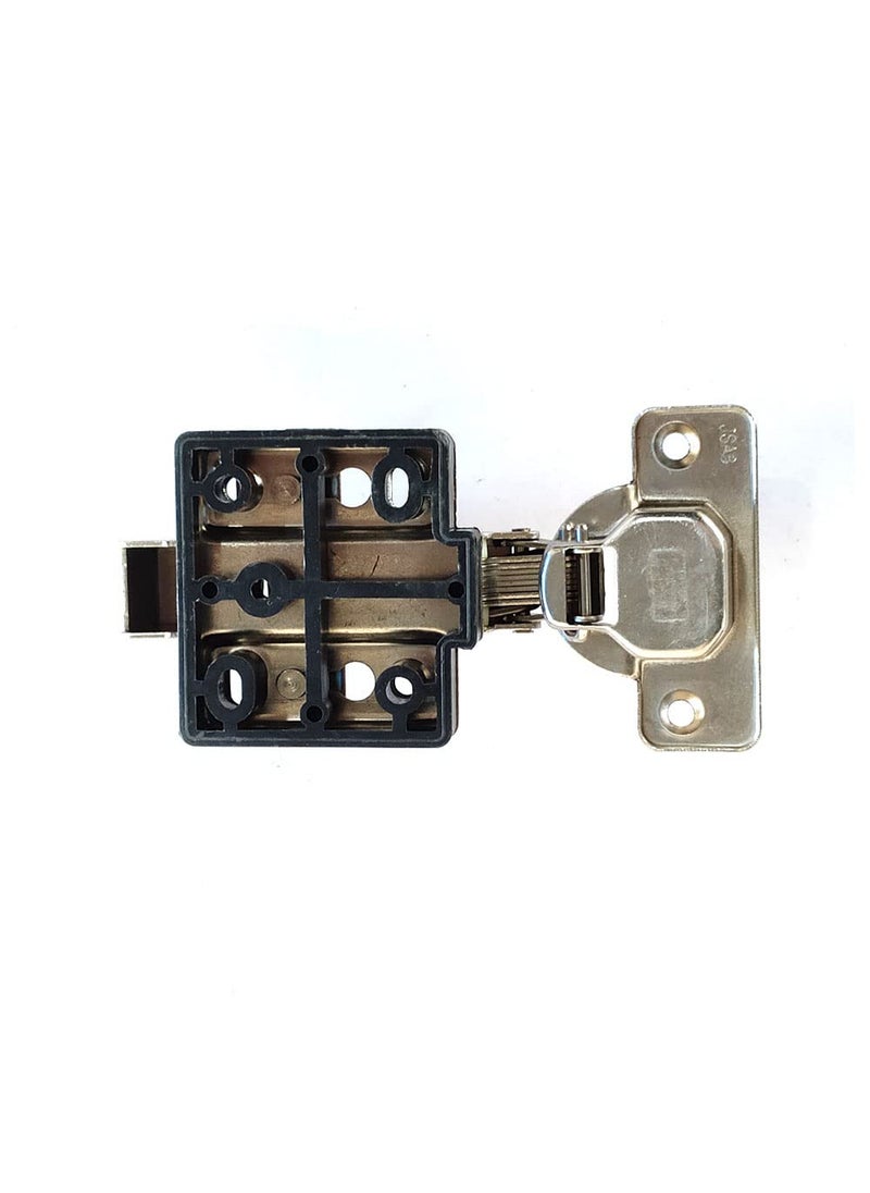 BTL BTL Auto Hydraulic Hinge Heavy Hydraulic Slideon Two Way Hinge Soft Close Half Overlay 8 Crank 60 Hours Salt 50000 Cycle Tested Pack of 1 Pair BAHHHS8  - Image 4