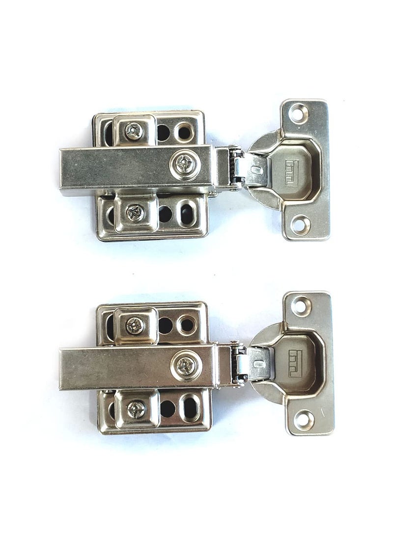 BTL BTL Auto Hydraulic Hinge Heavy Hydraulic Slideon Two Way Hinge Soft Close Half Overlay 8 Crank 60 Hours Salt 50000 Cycle Tested Pack of 1 Pair BAHHHS8  - Image 2