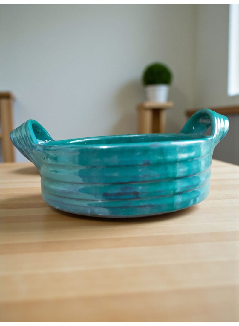 كلور زون بوتري صينيه من الفخار و الخزف امن داخل الافران و الميكروويف - Image 2