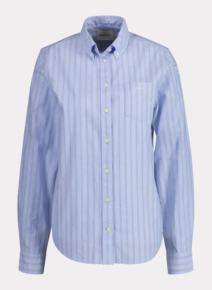 GANT Gant Regular Fit Stripe Archive Oxford Shirt