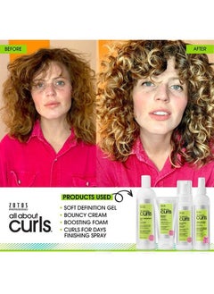 ALL ABOUT CURLS All About Curls Boosting Foam | Lightweight Definition Hold | Curly Hair Products | Volumizing Extra Fullness & Body | All Curly Hair Types | 6.7 Fl Oz  - Image 2