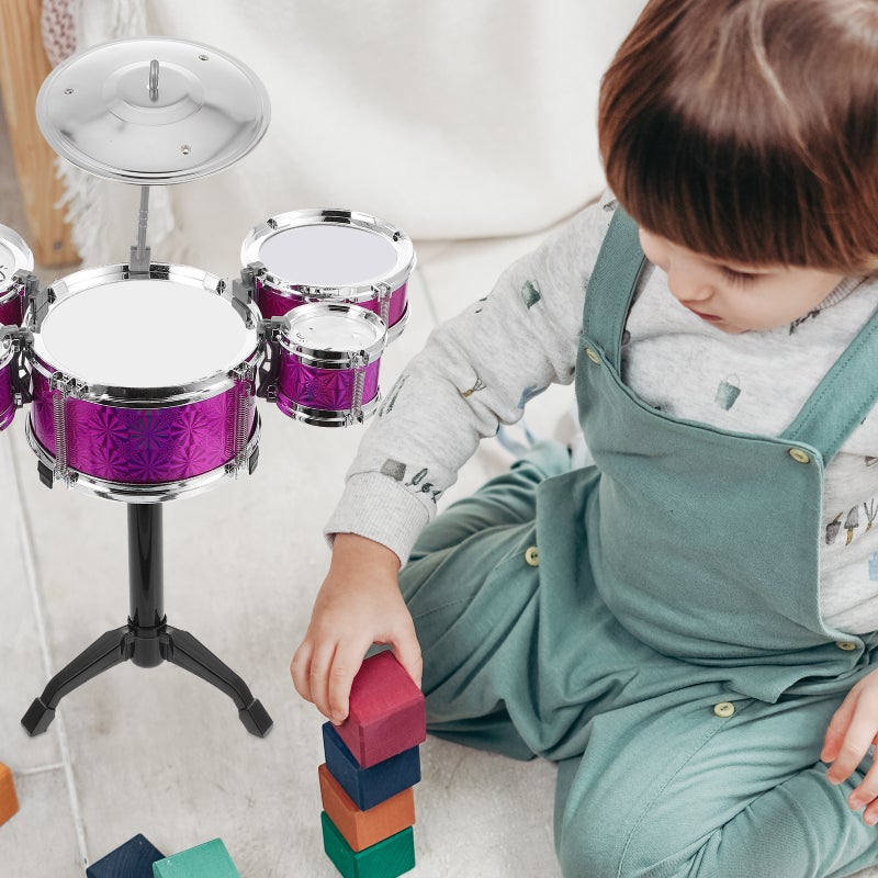 2 Sets Drum Set Funny Toys Children Music Toys (Random Pattern) - Image 5