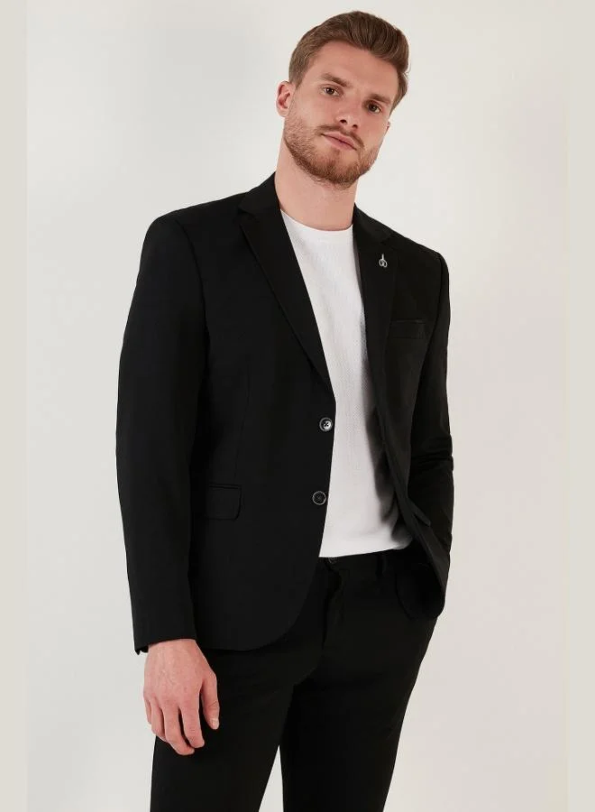 Buratti Buratti Slim Fit 6 Drop Double Slit Blazer Jacket Men's JACKET BASELNA