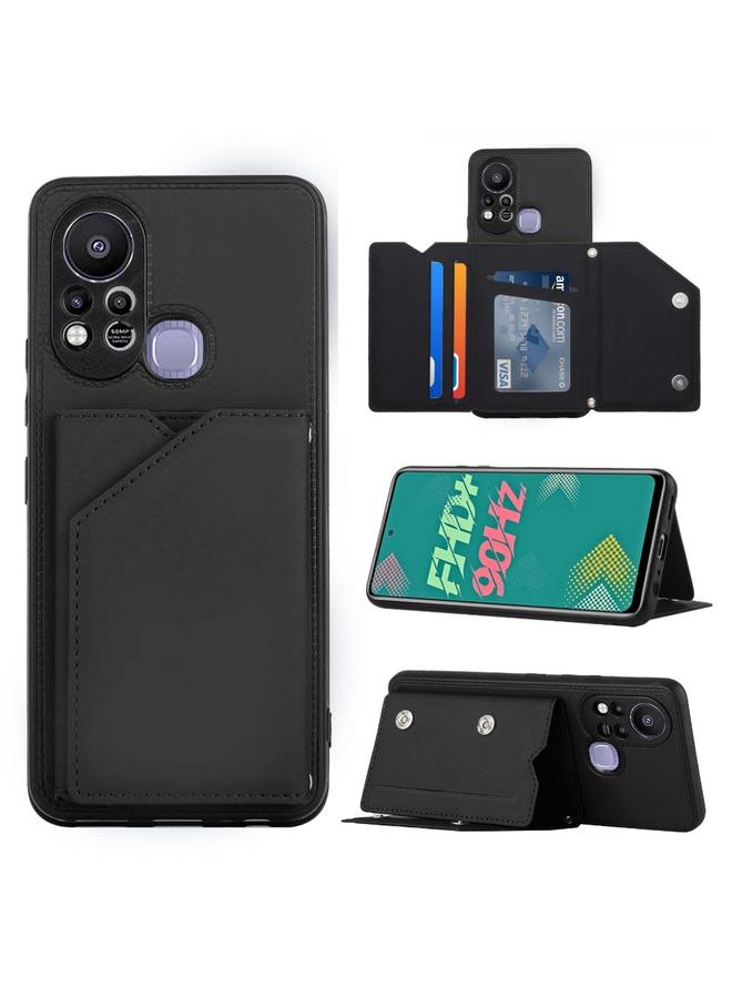 S-TOP Case For Infinix Hot 11S Skin Feel PU + TPU + PC Phone Case - Image 1