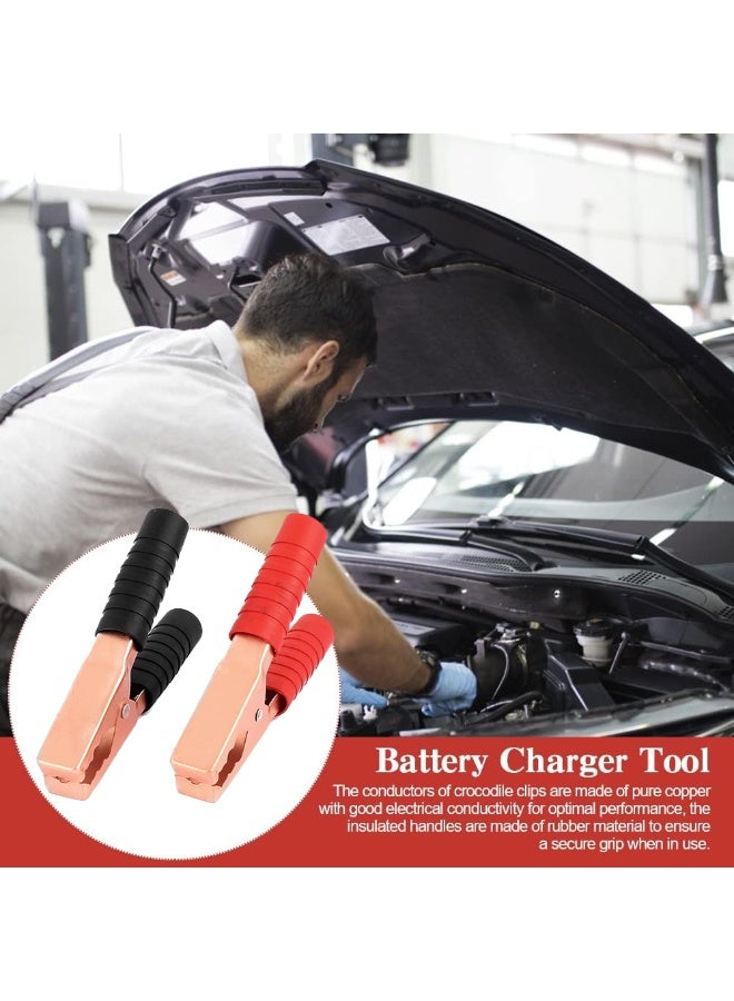 كابل بطارية سيارة جهد عالي بقوة 2000 أمبير بطول 3 متر بعازل قوي لمشبك الكابل - Image 1