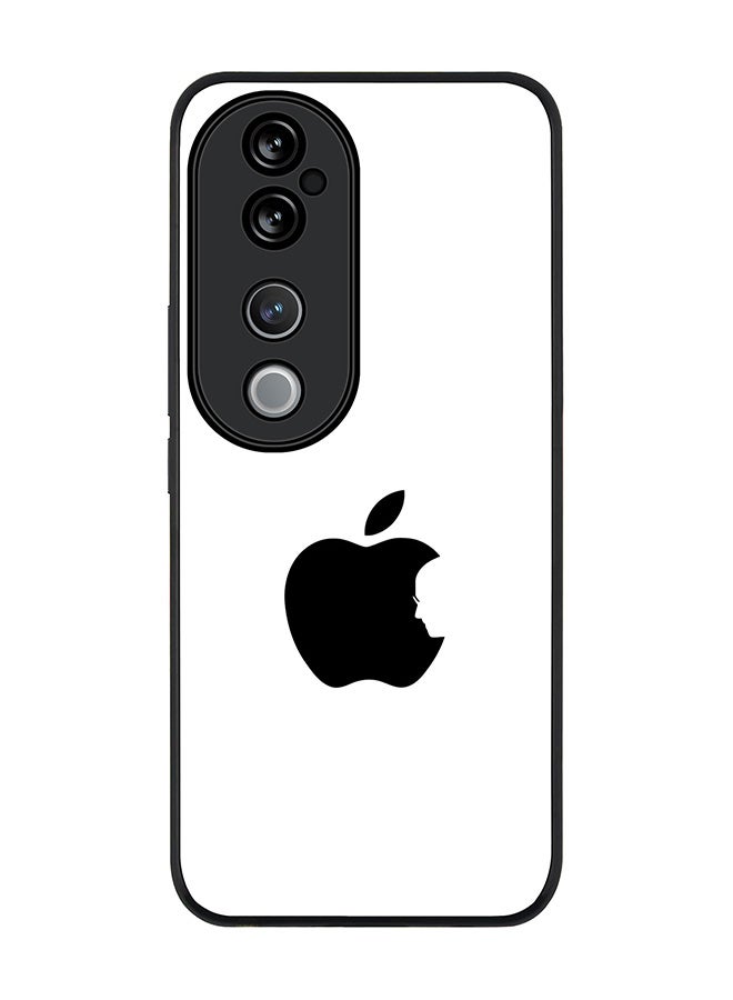 Stylizedd For vivo V40 5G /vivo V40 Pro Case,Slim fit Camera Protection, Shockproof Thin Phone cover - Steve's Apple - White - Image 1