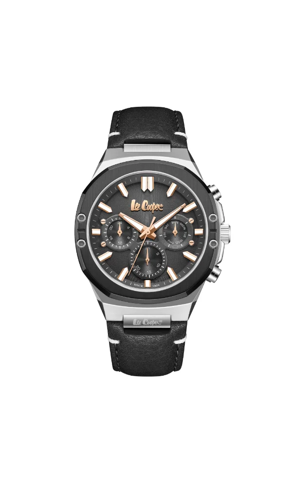 لي كوبر LEE COOPER Men Multi Function Gray Dial Watch - LC07992.061