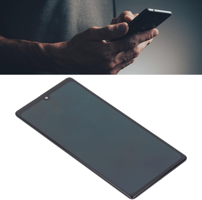 شاشة LCD لـ Pixel 6A OLED شاشة عرض رقمية تعمل باللمس مجموعة رقمية تدعم بصمة الإصبع، مع أدوات إصلاح - Image 4