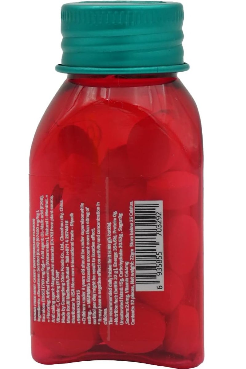 Dosfarm Vitamin C And D Sugar Free Mint Candy Watermelon Flavor - Image 2