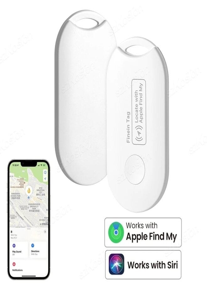 FineinTag Smart Anti-Lost Device Global Positioning Applicable Child Tracking Artifact Keychain Phone Finder For iphone FindMy  - Image 1