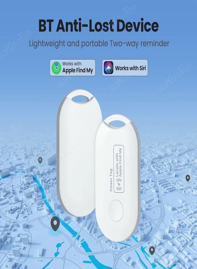 FineinTag Smart Anti-Lost Device Global Positioning Applicable Child Tracking Artifact Keychain Phone Finder For iphone FindMy  - Image 2
