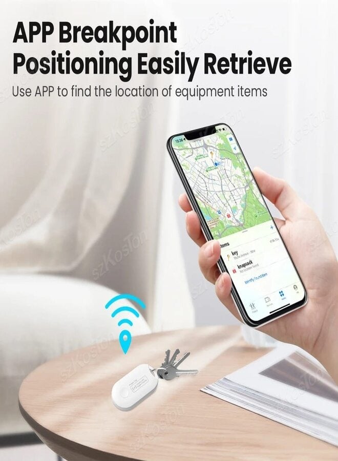 FineinTag Smart Anti-Lost Device Global Positioning Applicable Child Tracking Artifact Keychain Phone Finder For iphone FindMy  - Image 5