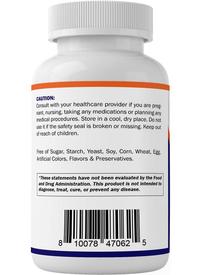 Folic Acid 5Mg (5000 Mcg) 120 Vegetarian Tablets (Vitamin B9 Folate)