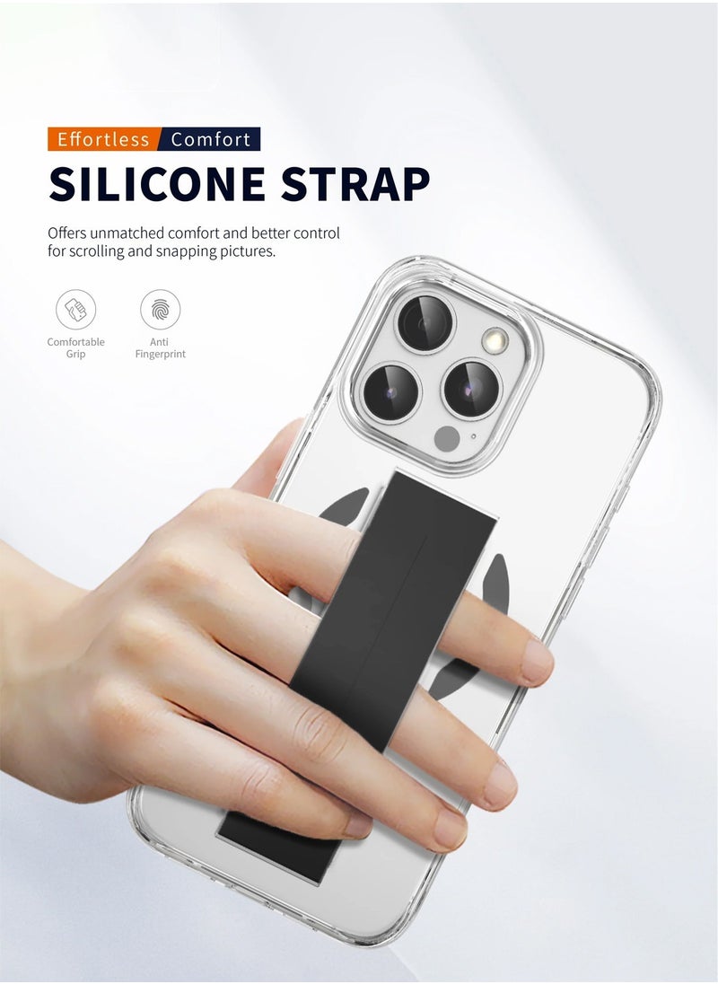 Techie - Apple iPhone 16 Pro Max Clear Case with MAGGRIP | Ultra Slim, Magnetic MagSafe Back Cover | Premium Silicone, Drop Protection, Scratch-Resistant, Anti-Fingerprint - Image 1