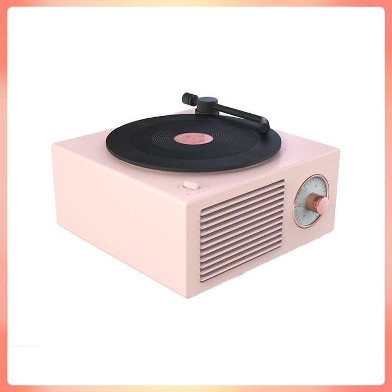 X10 Vinyl Record Player Bluetooth Stereo Square Private Model Portable Retro Phonograph Bluetooth Speaker Gift - Image 2