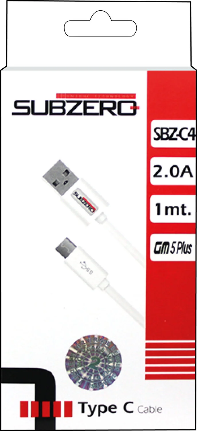 سبزريو SBZ-C4 Type-C Cable 2.0A 1 m