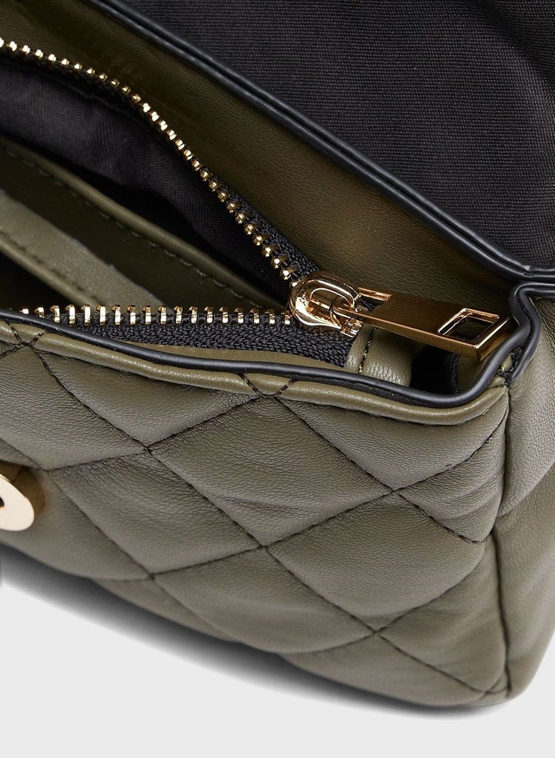 اونلي شنطة مبطنة بحمالة كتف طويلة - Image 5