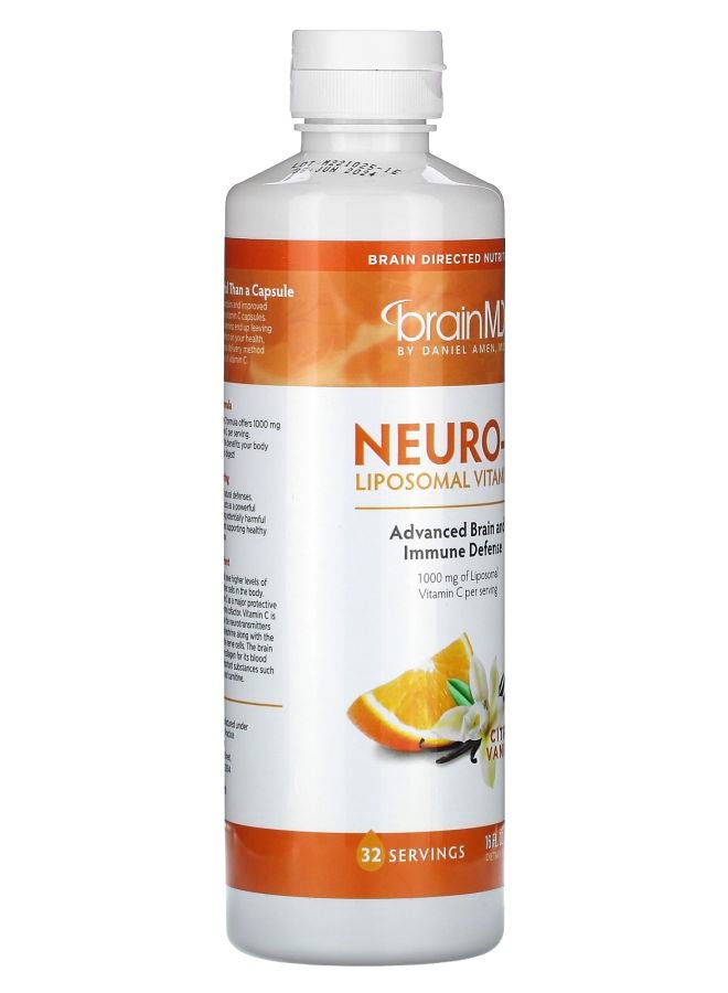 BRAINMD Neuro-C Citrus Vanilla 16 fl oz (473 ml) - Image 2