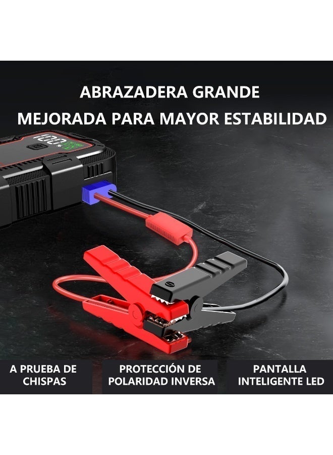 BSMOOM 5000A Jump Starter, Car Battery Jump Starter (Up to All Gas or 8.0L Diesel Engine), 12V Auto Ba - Image 4
