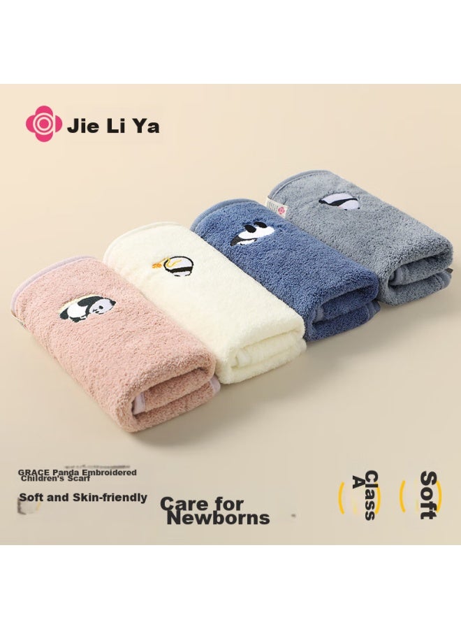 Grace Jieliya Towel Face Washing A-class Children's Towel, 4-pack, Soft Absorbent Cartoon Children's Face Towel - Image 5