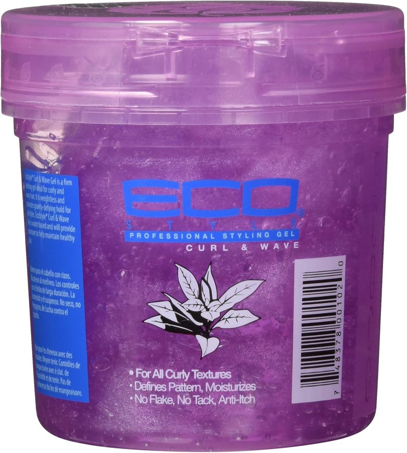 Eco Styler Styling Gel 473 ml Pink Jar, ECO17 - Image 3