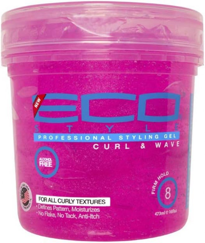 Eco Styler Styling Gel 473 ml Pink Jar, ECO17 - Image 1