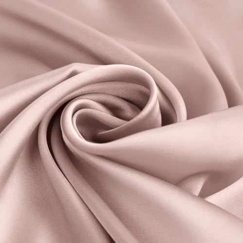 MLMW Pink Shawl Wraps for Women Evening Dresses Satin Formal Shawl Wraps Dressy Extra Long for Wedding Party Bridesmaid Bridal Baby Shower Anniversary - Image 3