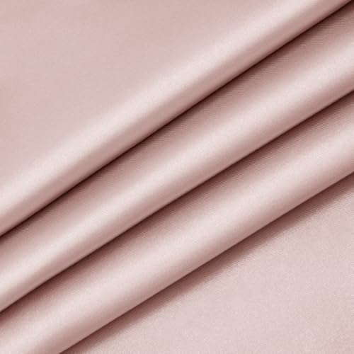 MLMW Pink Shawl Wraps for Women Evening Dresses Satin Formal Shawl Wraps Dressy Extra Long for Wedding Party Bridesmaid Bridal Baby Shower Anniversary - Image 4